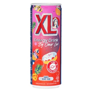 XL מנגו אננס פחית 250מ"ל