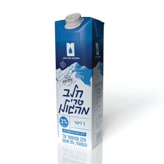 חלב טרי 3% 1 ליטר רמת הגולן