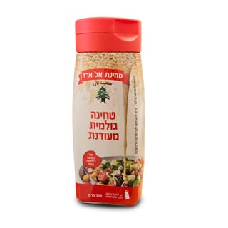 טחינה אל ארז בבקבוק לחיץ 300 גרם