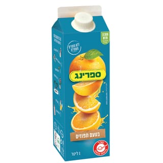 ספרינג קר' תפוז 1 ל'