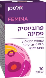 אלטמן - פרוביוטיק פמינה כמוסות 30 כמוסות