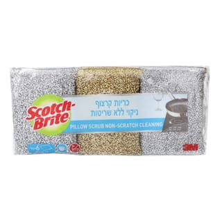 כרית קרצוף יפני 6יח