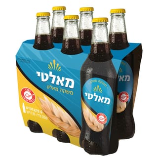 בירה שחורה מאלטי בקב' מארז 330X6מ"ל
