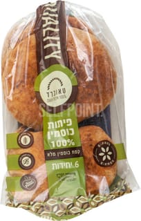 פיתות כוסמין קלות 6*62גר