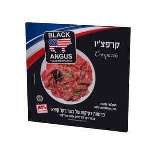 קרפצ'יו בלאק אנגוס 120 ג