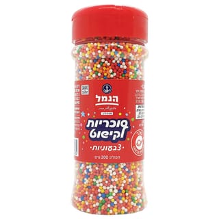 סוכריות צבעוניות לקישוט לעוגה 200 גר'