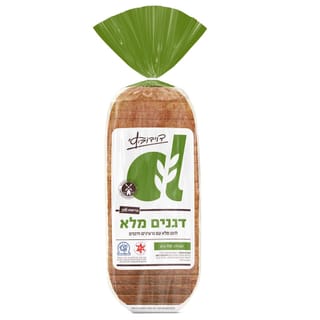 לחם דגנים מלא 750 גר