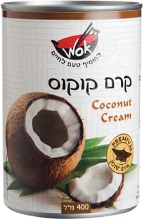 WOK קרם קוקוס 400 מ"ל