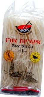 ווק אטריות אורז עובי 3 מ"מ 400 גרם