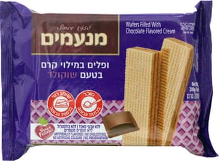 וופל בטעם שוקולד 200 ג' מנעמים