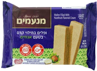 וופל אגוז מנעמים 200