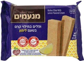 וופל בטעם לימון 200 ג' מנעמים