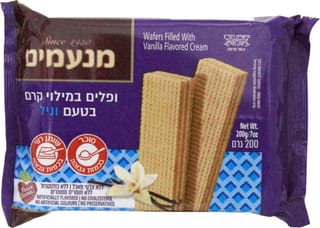 וופל וניל מנעמים 200