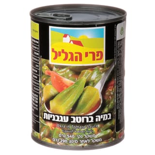 במיה ברוטב עגבניות
