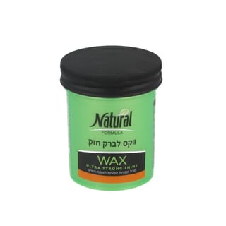 נטורל פורמולה - ווקס לשיער לברק חזק 120 מ"ל