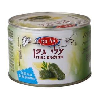 עלי גפן ממולא 400 גר
