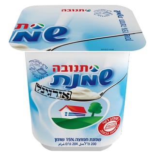 שמנת אורגינל 15% 200 מ"ל מהדרין