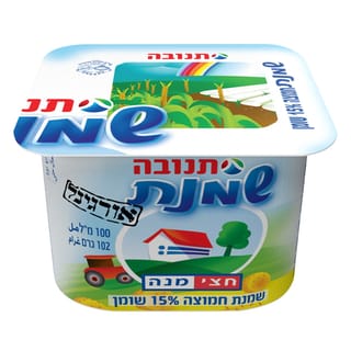 שמנת חמוצה 15% תנובה