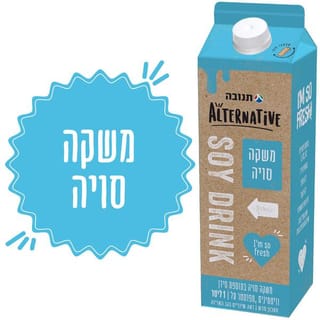 משקה סויה מועשר 1 ליטר