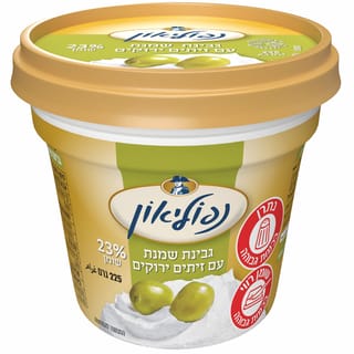 גבינת שמנת נפוליאון עם זיתים 23% 225 ג'