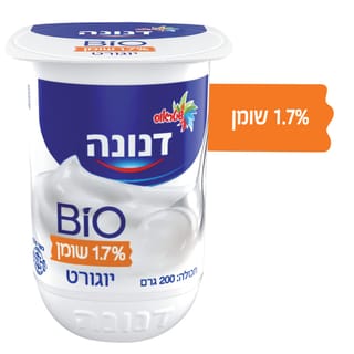 דנונה ביו 1.7% 200 גרם