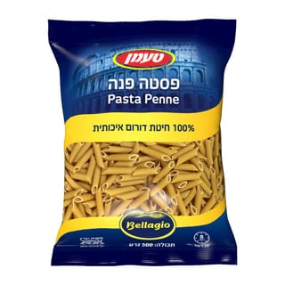 פסטה צינורות 500 ג' בד"ץ טעמן