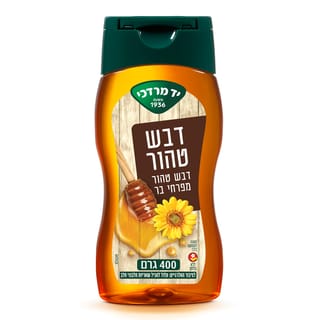 דבש טהור לחיץ 400 גרם