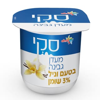 סקי מעדן גבינה וניל 125ג
