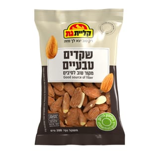 שקד טבעי 200 גר
