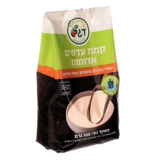 קמח עדשים אדומות