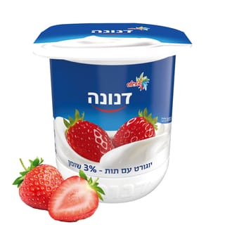 דנונה תות 3%