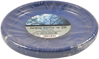 צלחות (10) צבעוני 20 יח' דנטס