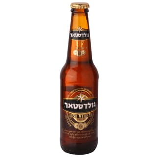 בירה גולדסטאר לא מסונן 330 מ"ל
