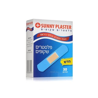 פלסטר שקוף 30 יחידות "SUNNY PLASTER"