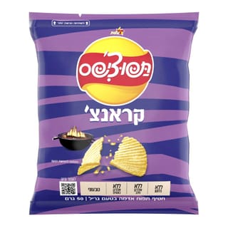 תפוצ'יפס קראנצ' גריל 50ג
