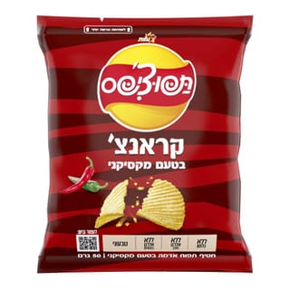 תפוצ'יפס מקסיקני 50גר