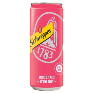 שוופס פחית תות 330 מ"ל