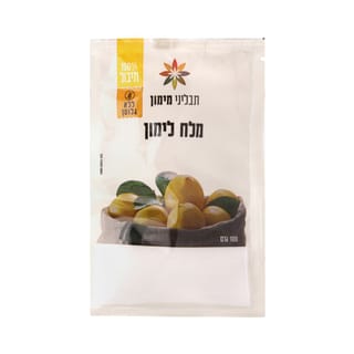 מלח לימון שקית 100 גרם