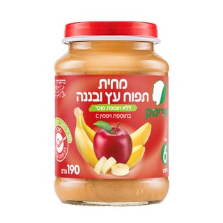 פרינוק מחית תפוח עץ ובננה