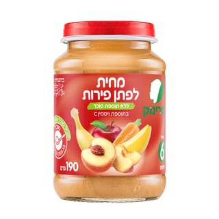 פרינוק - מחית לפתן פירות 190 גרם