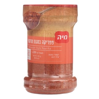 פפריקה מרוקאית בשמן 250 גרם צנצנת