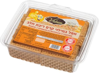 עוגיות וופל קרם ריבת חלב 315 גר