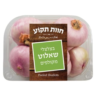 בצלצלי שאלוט מקולפים