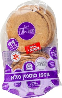 פיתות כוסמין 6 יח