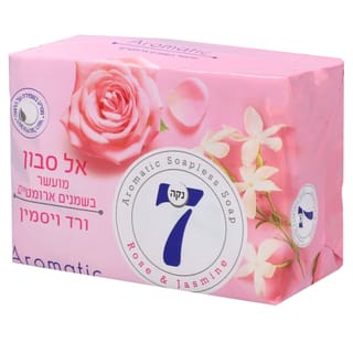נקה 7 סבון מוצק ארומה ורד יסמין