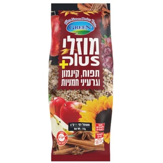מוזלי תפוח קינמון 1 ק"ג