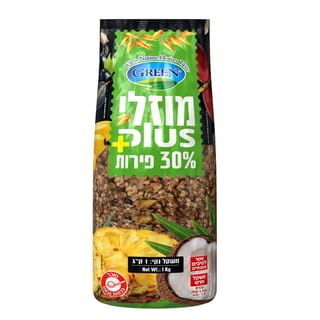 מוזלי פלוס 30% פירות