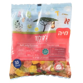 סוכריות ג'לי טבעי עשיריה (גרם 25*10)