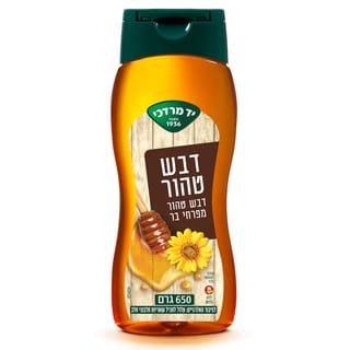 דבש מפרחי בר לחיץ 650 גר