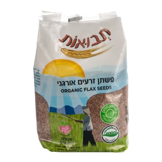 פשתן זרעים אורגנים